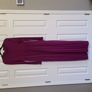 Bellamie purple maxi-dress with pockets! Size medium